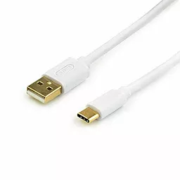 USB Кабель Atcom 0.8M USB Type-C White (17425)