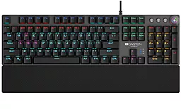 Клавиатура Canyon CND-SKB7-RU Black - фото Клавиатура Canyon CND-SKB7-RU Black
