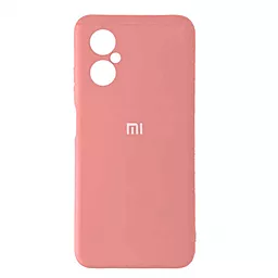 Чехол Silicone Case Full для Xiaomi Redmi Note 11R/Poco M4 5G Pink