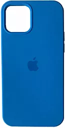 Чехол Silicone Case Full для Apple iPhone 14 Pro New Lake Blue