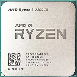 Процессор AMD Ryzen 3 2200GE (YD2200C6M4MFB) Tray