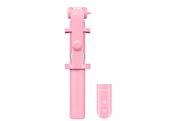 Монопод-трипод Meizu Bluetooth Selfie Stick Pink - фото 1