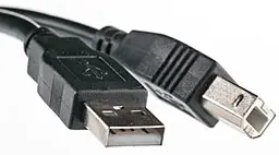 Кабель (шлейф) PowerPlant USB 2.0 AM – BM, 4.75м, One ferrite Black - фото Кабель (шлейф) PowerPlant USB 2.0 AM – BM, 4.75м, One ferrite Black
