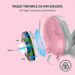 Навушники Razer Blackshark V2 X Quartz (RZ04-03240800-R3M1) - мініатюра 6