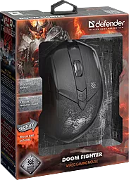Компьютерная мышка Defender Doom Fighter GM-260L (52260) Black - миниатюра 8