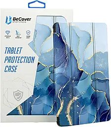 Чехол-книжка Soft Edge BeCover с креплением для стилуса для Xiaomi Redmi Pad SE 8.7" Blue Marble (712572) - фото Чехол-книжка Soft Edge BeCover с креплением для стилуса для Xiaomi Redmi Pad SE 8.7" Blue Marble (712572)