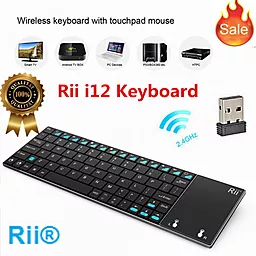 Клавиатура Rii mini i12+ (RT-MWK12+) Black - миниатюра 4