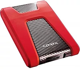 Зовнішній жорсткий диск ADATA DashDrive Durable HD650 2TB (AHD650-2TU31-CRD) Red - мініатюра 4