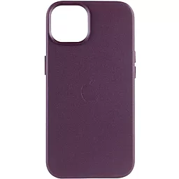 Чехол Apple Leather Case with MagSafe for iPhone 12, iPhone 12 Pro Dark Cherry