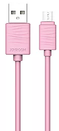 Кабель USB Joyroom JR-S118 micro USB Cable Pink
