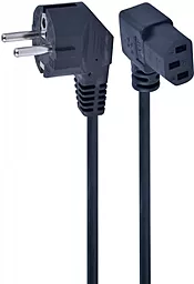 Сетевой кабель Cablexpert CEE7/7-C13 1.5M VDE 3*1 мм кв Black (PC-186A-VDE1B-1.5M) - фото Сетевой кабель Cablexpert CEE7/7-C13 1.5M VDE 3*1 мм кв Black (PC-186A-VDE1B-1.5M)