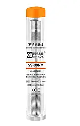 Припой проволочный Amaoe SS-08MM 0.8 мм / 2.8 м в колбе - фото Припой проволочный Amaoe SS-08MM 0.8 мм / 2.8 м в колбе