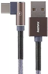 Кабель Remax Ranger USB-A - Type-C 12w 2.4a 1м cable Grey (RC-119a) - фото Кабель Remax Ranger USB-A - Type-C 12w 2.4a 1м cable Grey (RC-119a)