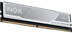 Оперативна пам'ять Apacer 8 GB DDR4 2666 MHz NOX White (AH4U08G26C08YMWAA-1) - мініатюра 4