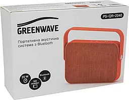 Колонки акустические Greenwave PS-QR-2040 orange (R0014182) - миниатюра 4