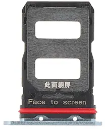 Держатель (лоток) Сим карты Xiaomi 14T Dual SIM Titan Blue - фото Держатель (лоток) Сим карты Xiaomi 14T Dual SIM Titan Blue