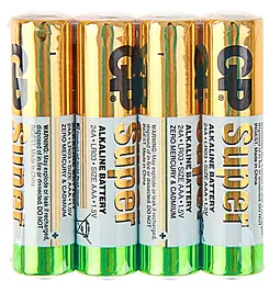 Батарейки GP AAА (LR03) Super Alkaline (24A-S2) 4шт - миниатюра 3 Батарейки GP AAА (LR03) Super Alkaline (24A-S2) 4шт - миниатюра 3