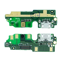 Нижняя плата Xiaomi Redmi 4 с разъемом зарядки и микрофоном High version Original - фото Нижняя плата Xiaomi Redmi 4 с разъемом зарядки и микрофоном High version Original