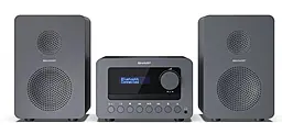 Колонки акустические Sharp XL-B514 Grey - фото Колонки акустические Sharp XL-B514 Grey