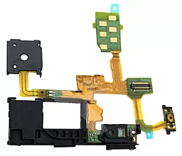 Шлейф Sony Xperia TX LT29i з кнопкою включення, датчиком наближення і роз'ємом навушників