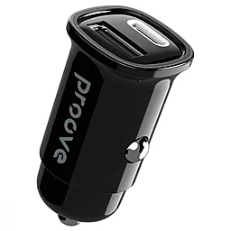 Автомобильное зарядное устройство Proove Flash 30w PPS PD/QC USB-C/USB-A ports car charger black (CCFL30111201) - фото Автомобильное зарядное устройство Proove Flash 30w PPS PD/QC USB-C/USB-A ports car charger black (CCFL30111201)