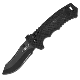 Ніж Gerber DMF Folder, серрейторное лезвие, блистер - фото Ніж Gerber DMF Folder, серрейторное лезвие, блистер