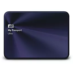 Зовнішній жорсткий диск Western Digital 2.5 USB 3.0 4TB My Passport Ultra Metal Edition Blue-Black (WDBEZW0040BBA-EESN)