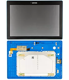 Дисплей для планшету Lenovo Tab 10 TB-X103F + Touchscreen with frame Black