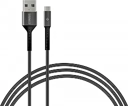 Кабель Intaleo USB-A - micro USB 12w 2.4a 1.2м cable Black (1283126495649) - фото Кабель Intaleo USB-A - micro USB 12w 2.4a 1.2м cable Black (1283126495649)