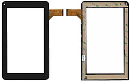Сенсор (тачскрин) Bravis NP71 (186x111) (шлейф 35мм) Black