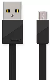 Кабель USB Remax Blade micro USB Cable Black (RC-105m)