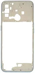 Рамка корпуса Oppo A32 2020 / A33 2020 / A53 / A53s, Original Fancy Blue - фото Рамка корпуса Oppo A32 2020 / A33 2020 / A53 / A53s, Original Fancy Blue