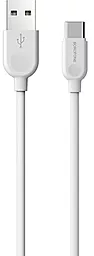 USB Кабель Borofone BX14 USB Type-C Cable 3м White