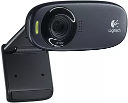 ВЕБ-камера Logitech HD C310 Black (960-001065) - мініатюра 3