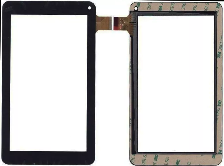Сенсор (тачскрин) Apache V7 Dual Core A-PL7Vs (186x111) Black - фото 1