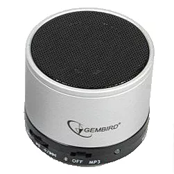 Колонки акустичні Gembird SPK-BT-03-S Silver - фото Колонки акустичні Gembird SPK-BT-03-S Silver