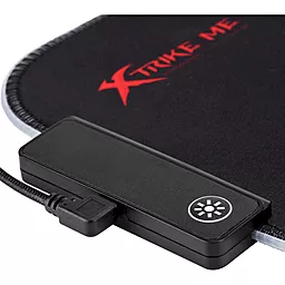 Коврик Xtrike ME MP-602 RGB lighting Speed/Control Black/Red (MP-602) - миниатюра 4