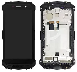 Дисплей DOOGEE S60, S60 Lite с тачскрином и рамкой, Black - фото Дисплей DOOGEE S60, S60 Lite с тачскрином и рамкой, Black