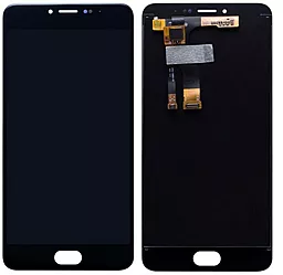 Дисплей Meizu M3 Note (M681H) с тачскрином, Black - фото Дисплей Meizu M3 Note (M681H) с тачскрином, Black