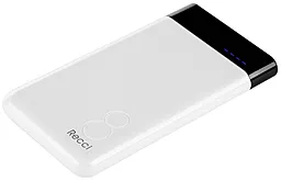 Повербанк Recci RE-8000 8000 mAh White - фото Повербанк Recci RE-8000 8000 mAh White
