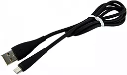 Кабель Walker C305 USB-A - micro USB 12w 2.4a 1м cable Black - фото Кабель Walker C305 USB-A - micro USB 12w 2.4a 1м cable Black