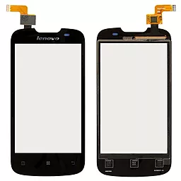 Сенсор (тачскрин) Lenovo A690 Black - фото Сенсор (тачскрин) Lenovo A690 Black