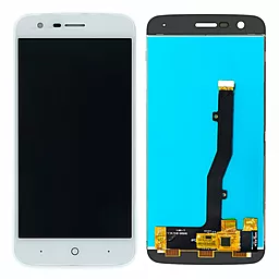 Дисплей ZTE Blade V8 Lite (V0820) с тачскрином, White - фото Дисплей ZTE Blade V8 Lite (V0820) с тачскрином, White