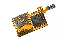 Шлейф Sony Ericsson K770 / T650 с держателем SIM-карты и карты памяти