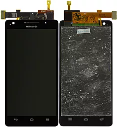 Дисплей Huawei Honor 3 (HN3-U00) с тачскрином, Black - фото Дисплей Huawei Honor 3 (HN3-U00) с тачскрином, Black