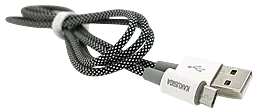 Кабель iKaku KSC-723 USB-A - micro USB 12w 2.4a 1м cable Black - фото Кабель iKaku KSC-723 USB-A - micro USB 12w 2.4a 1м cable Black