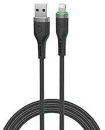 Кабель WIWU Wi-C068 OringLink USB-A - Lightning 12w 2.4a 1м cable Black - фото Кабель WIWU Wi-C068 OringLink USB-A - Lightning 12w 2.4a 1м cable Black