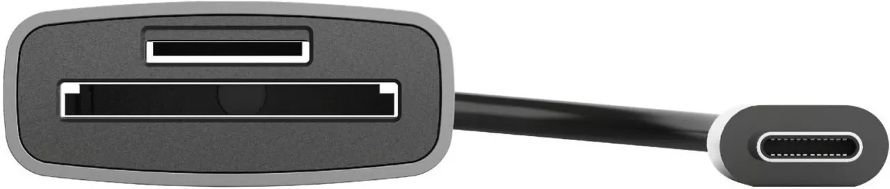 Картридер Trust Dalyx Fast Type-C grey - фото 3
