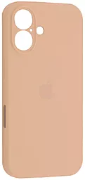 {"ru": "Чехол", "uk": "Чохол"} Silicone Case Full Camera для Apple iPhone 16 Pink Sand