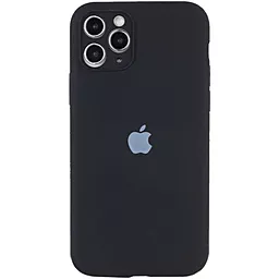 Чехол Silicone Case Full Camera for Apple iPhone 11 Pro Max Black